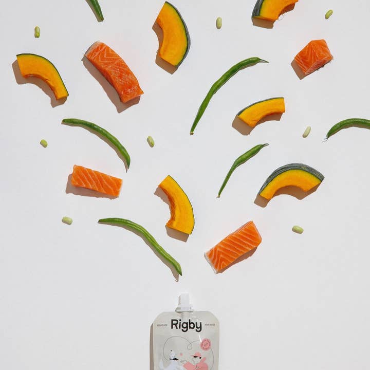 Rigby - Wholesale Pet Treats - Dog - Organic Salmon Squeeze Pouch for Dogs - 6 Pack3