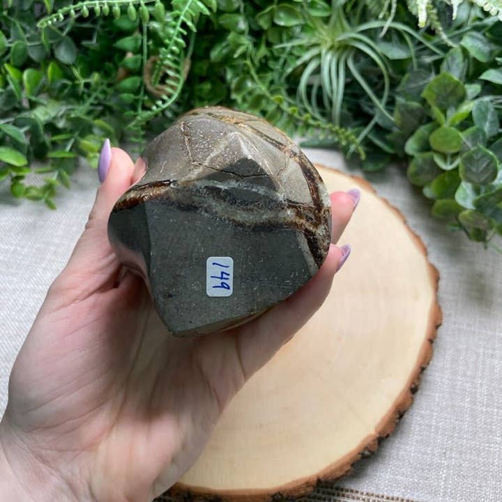 Copper Ashes - Wholesale Spiritual Stone/Crystal - Septarian Flame3