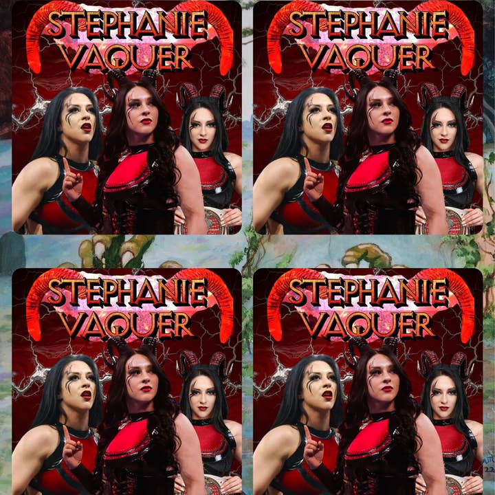 Stephanie set of 4 Coasters for wholesale by Graveyard Offerings