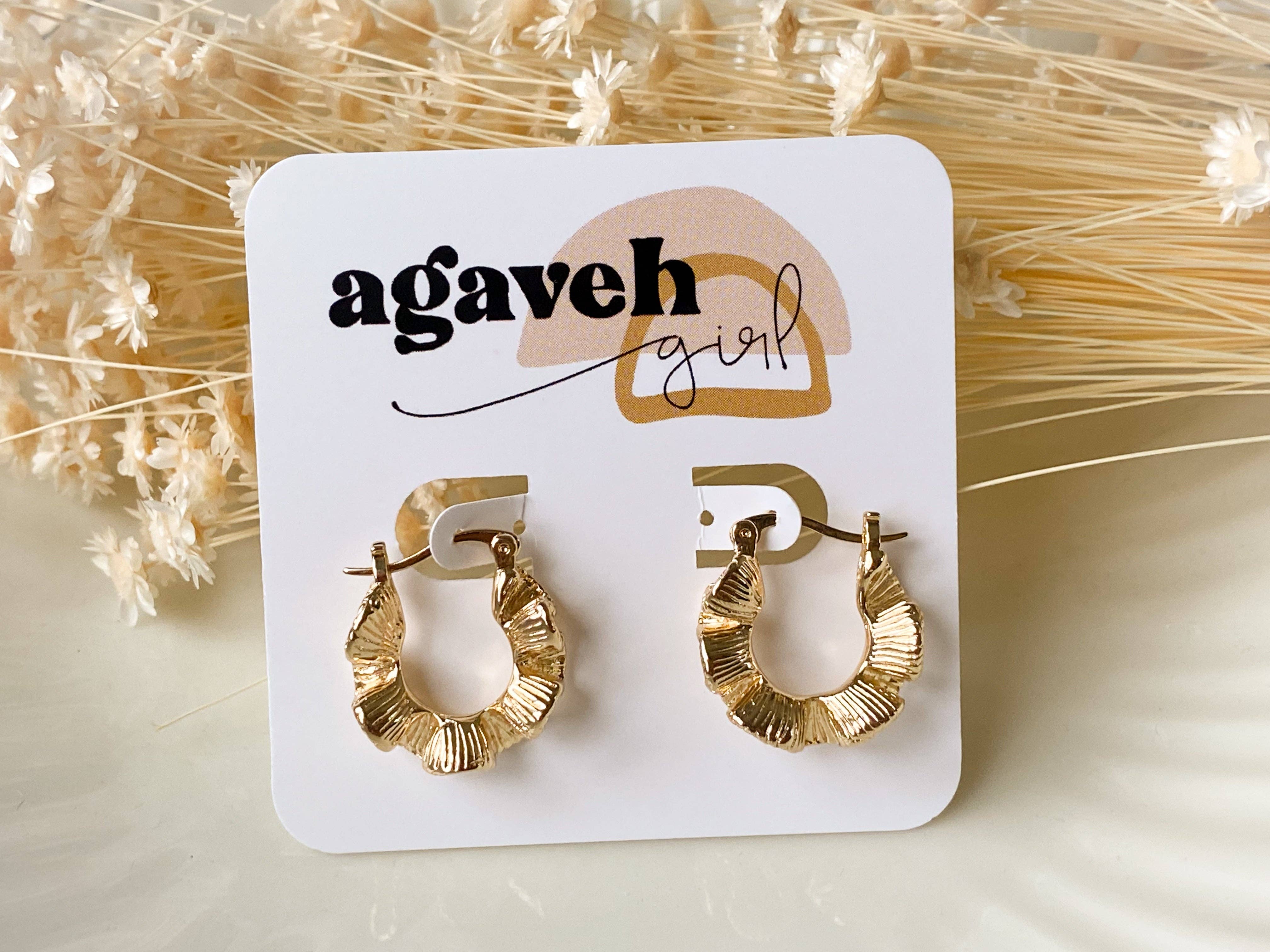 Agaveh girl – wholesale Hoop-örhängen – Volangringar4