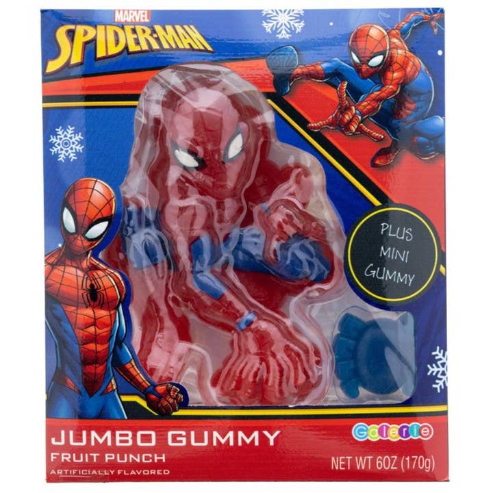 I Got Your Candy - Wholesale Gummy - Spider-Man Jumbo Gummy Case 6oz - 8ct