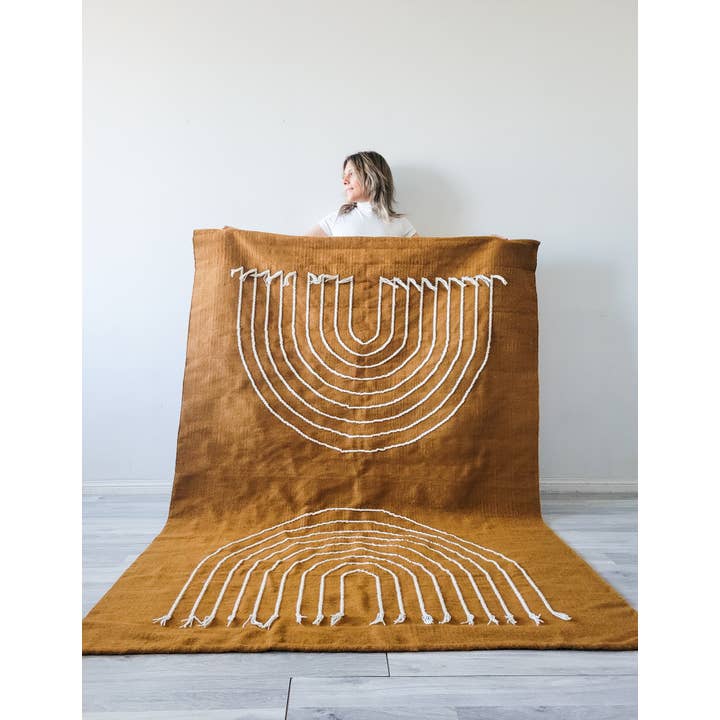 Tappeto Kilim tessuto a mano rustico Nora per la vendita all'ingrosso da parte di Mumo Toronto Inc