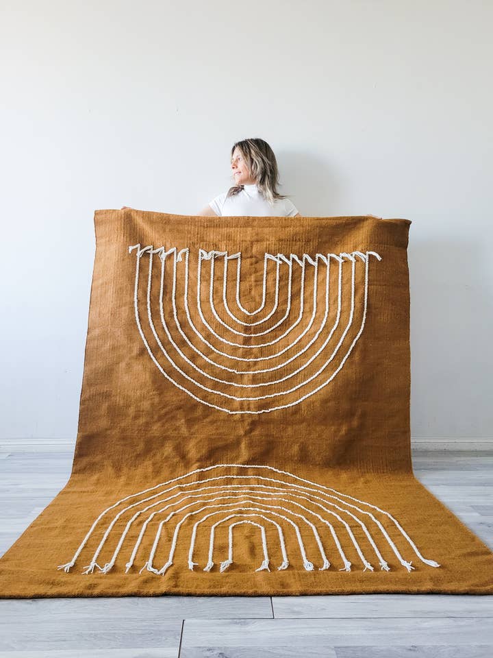 Rustik Nora Håndvævet Kilim Tæppe for engroshandel hos Mumo Toronto Inc