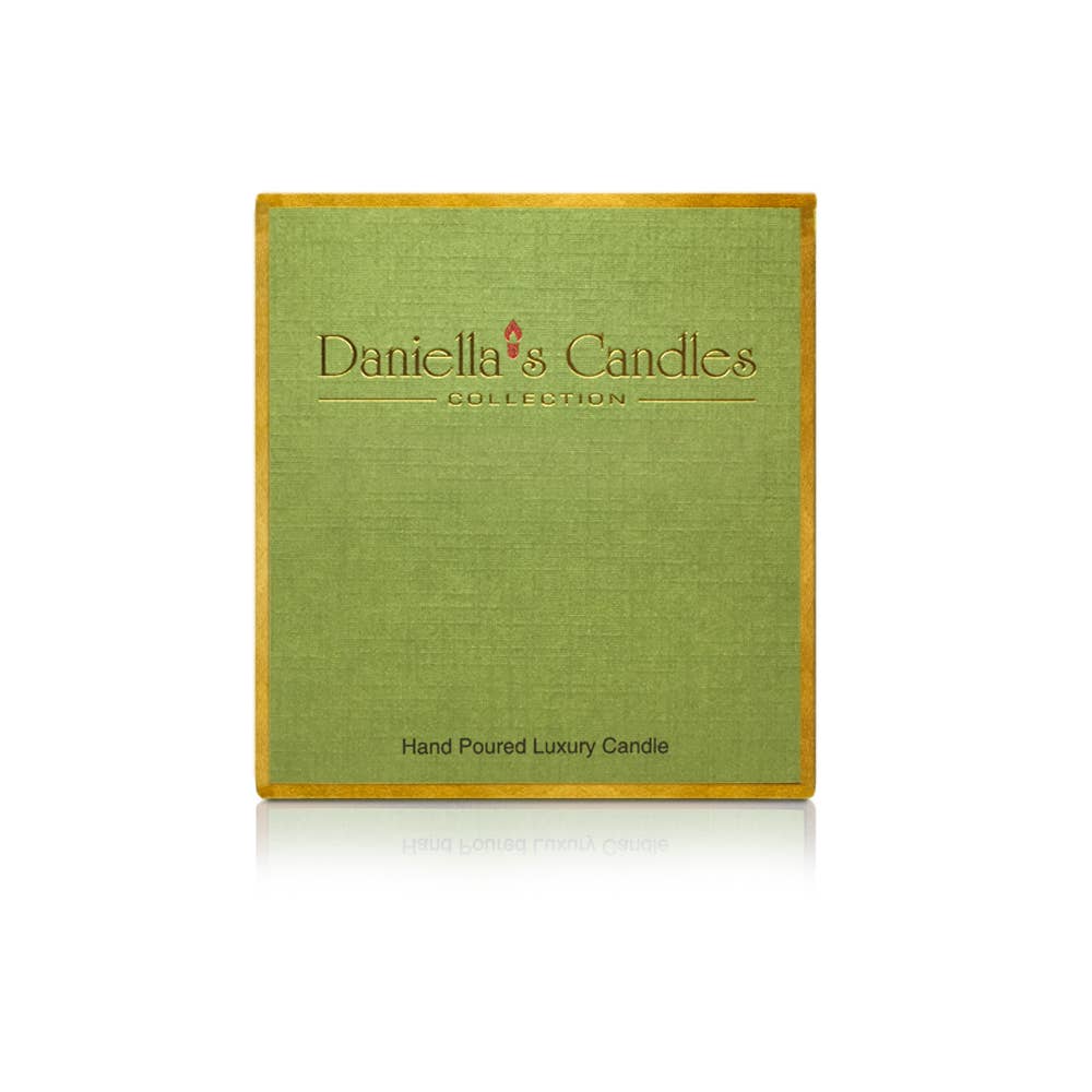 Daniella’s Candles - Vente Bougie en bocal - Bougie bijoux fleur de pommier et vanille2