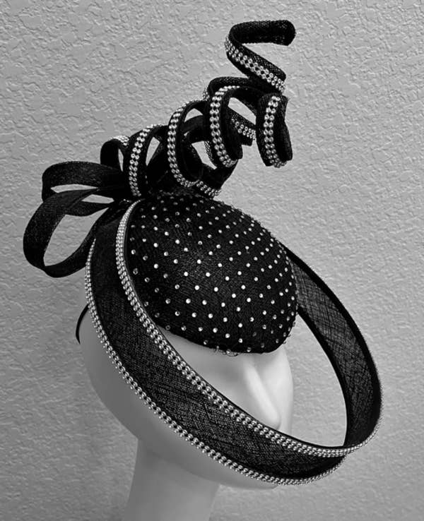 Rehoboth Hats - Wholesale Fascinator Hat - Women's - The Showstopper Sinamay Fascinator0