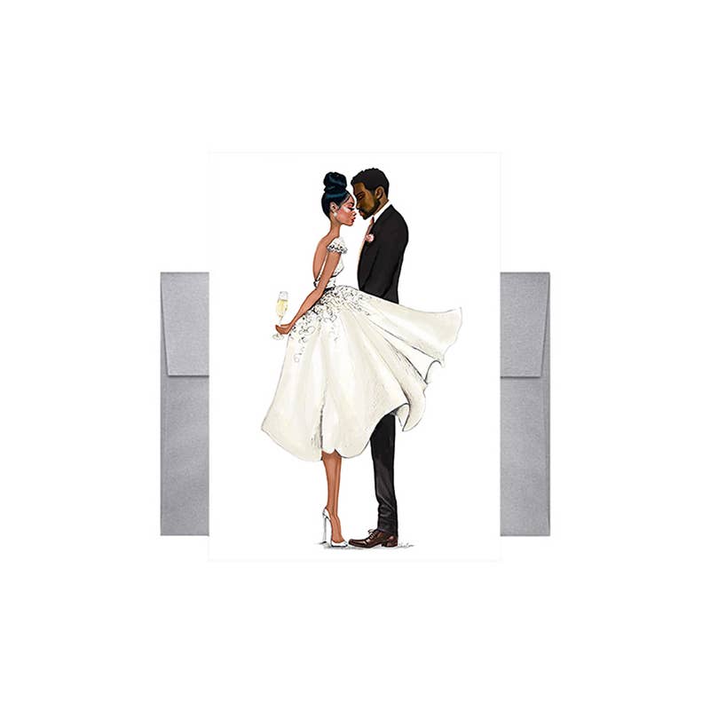 Beyoutifully Brown® - Vente Cartes de déclaration d'amour - Carte de vœux Quiet Moments1