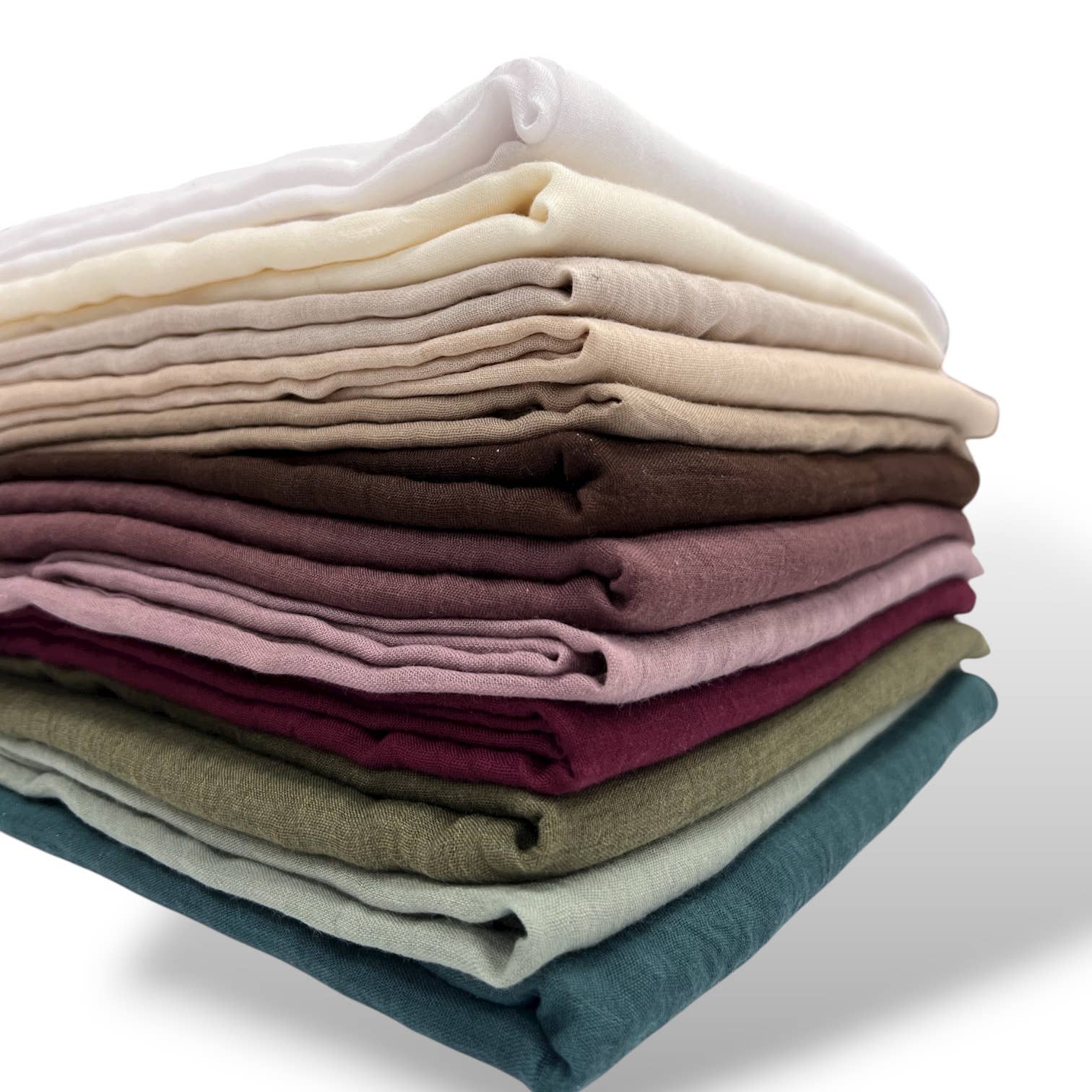 London Scarves - Wholesale Sjaal - Dames - Grote effen sjaal van katoenmix2