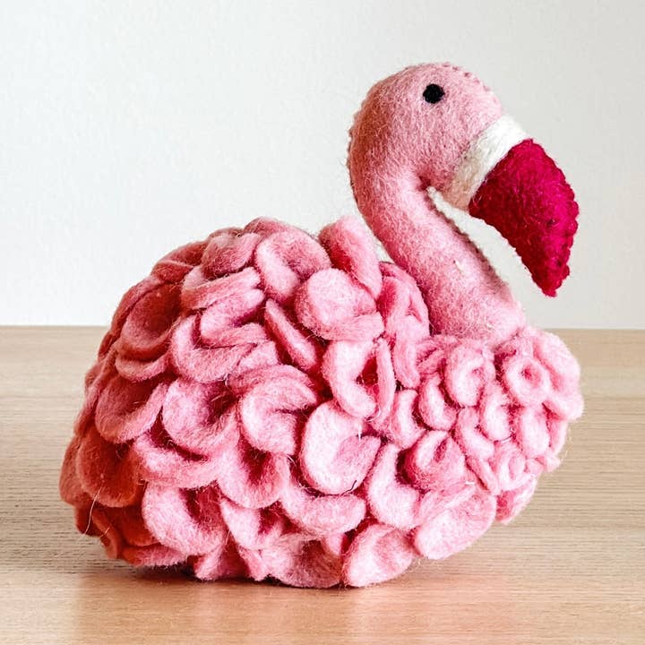 Ganapati - Wholesale Decorative tabletop object - Felt Flamingo0