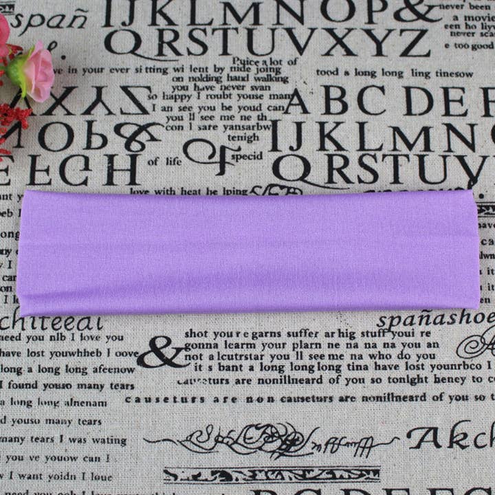 NINEXIS - Wholesale Hair Accessories Set - Women's - CWAHA6413_YOGA SPORTS HEADBAND ELASTIC SOLID COLOR HAIRBAND2