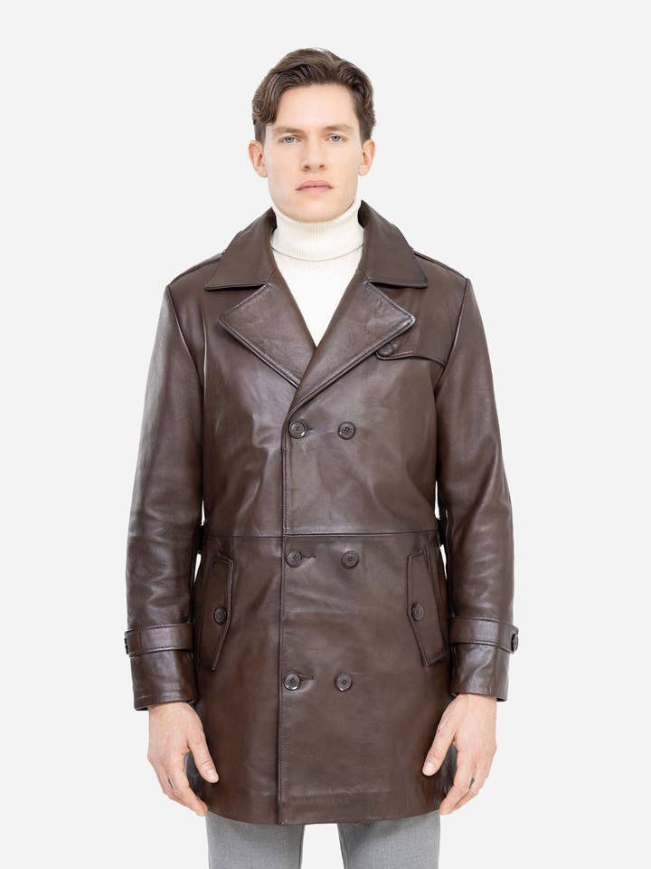 Cuir Dimitri - Wholesale Leather Jacket - Men's - Tony3