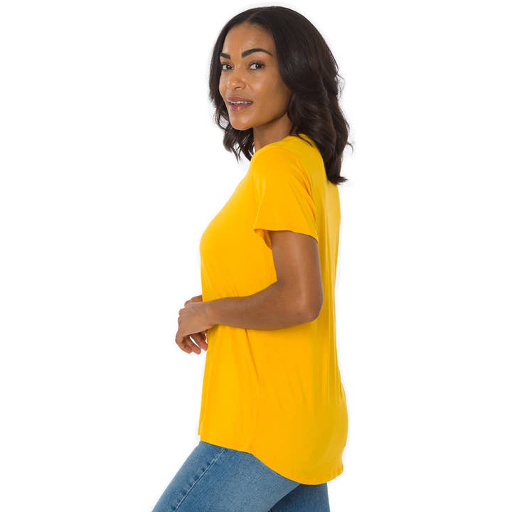Flying Colors Apparel - Wholesale T-Shirt - Women's - The Scarlet Scoop Neck Tee23