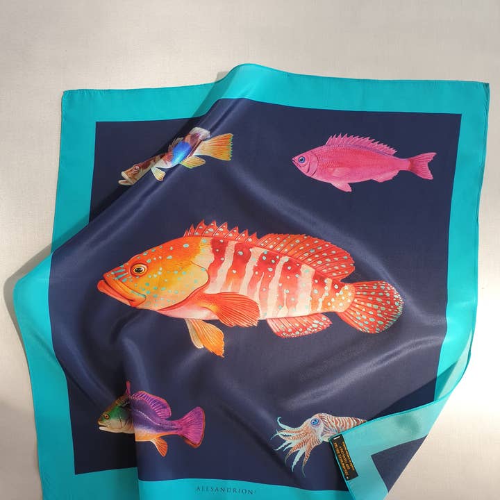 FAZZOLETTI DE SEDA para venta al por mayor de ALESANDRION´s COLLECTION