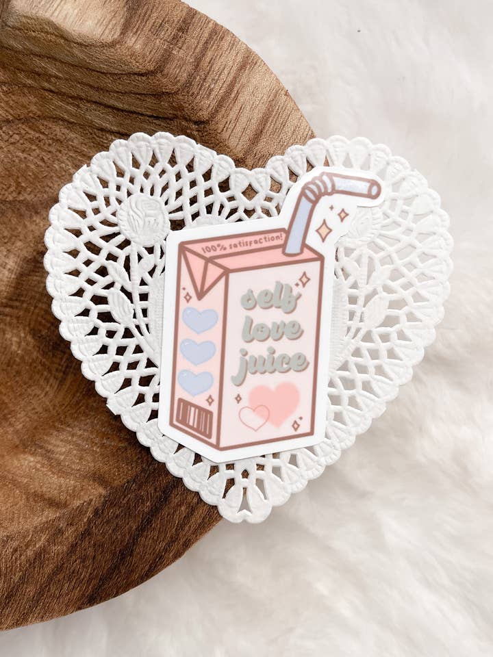 Autocollant jus d'amour de soi pour la vente par Celestial Bia