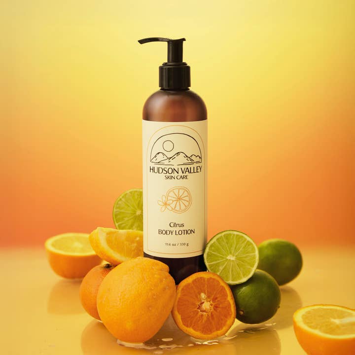 Hudson Valley Skin Care - Wholesale Body Cream/Lotion - Citrus Body Lotion1