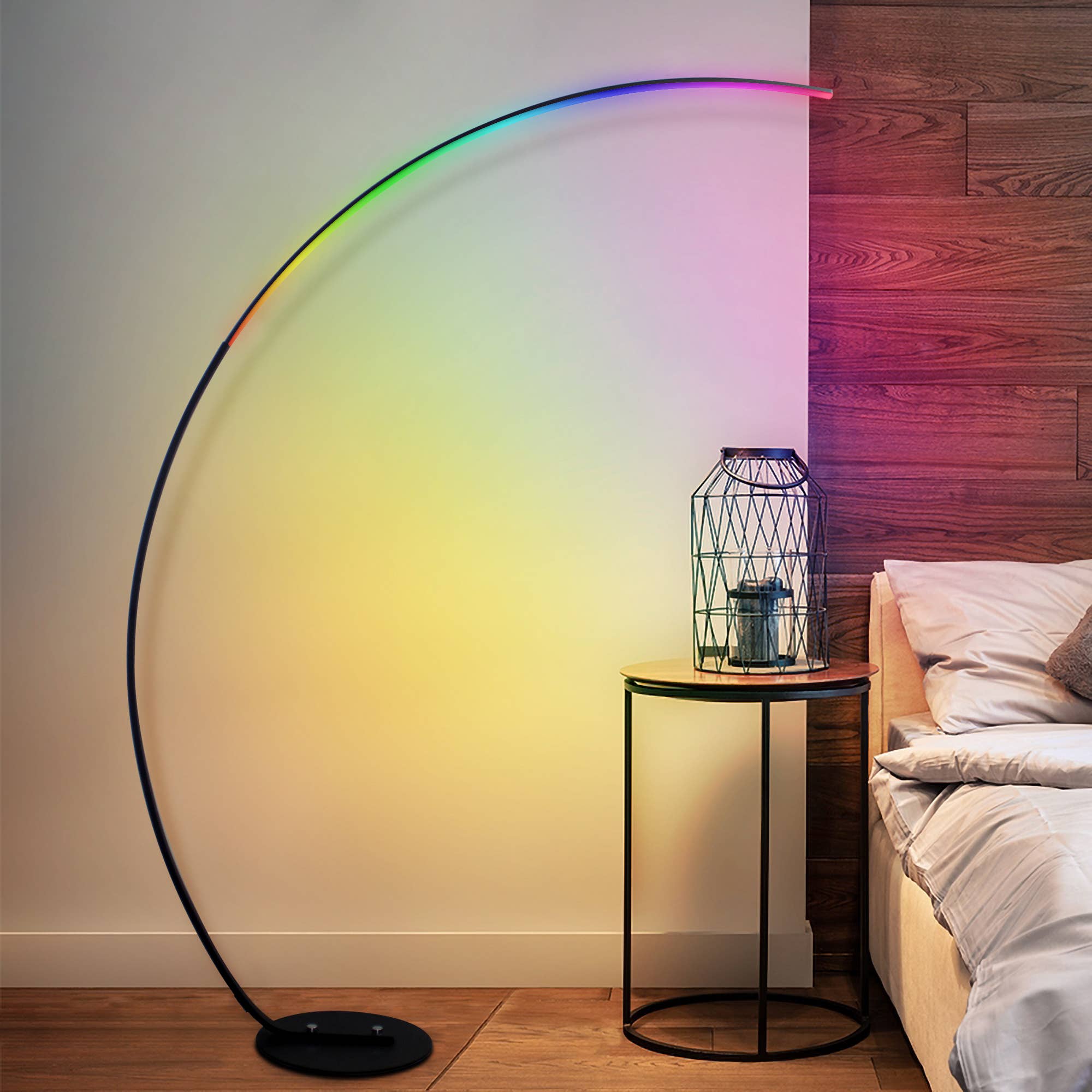 EP Design Lab - Wholesale Floor Lamp - RGBW Modern LED Arched Floor Lamp Reading Lamp3