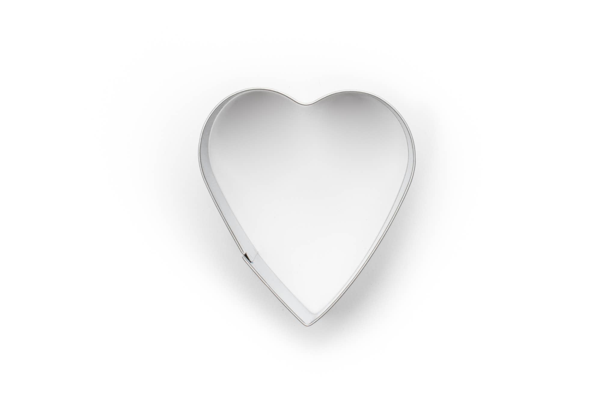 Fox Run Brands - Wholesale Cookie Cutter - Fox Run Heart Cookie Cutter, Stainless Steel, 2"3