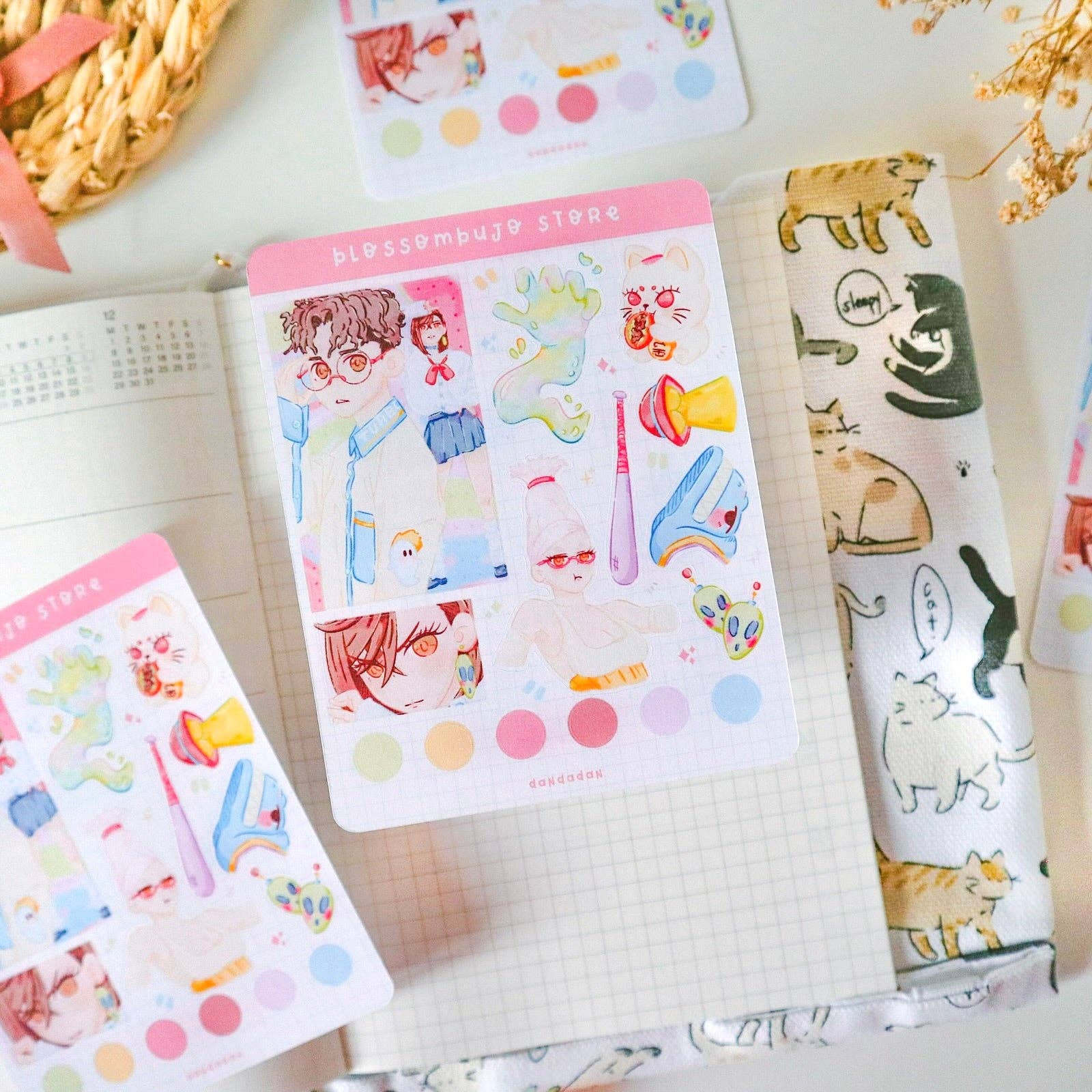 BlossomBujo Store - Venta al por mayor Pegatina - Stickersheet - Dandadan