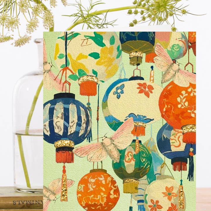 Madame Treacle - Wholesale Everyday greeting card - RS316P ~ Hand Glittered Greeting Card