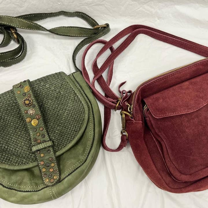 JIJOU CAPRI - Wholesale Crossbody Bag - Women's - OF233 Italian Leather Crossbody Bag JIJOU CAPRI0