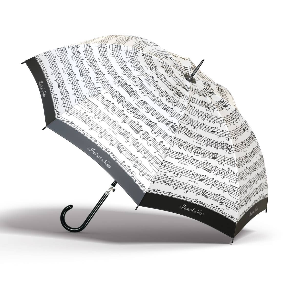 Cuatrogotas – Großhandel Regenschirm – Damen – Automatischer Regenschirm mit Musikmuster, 4 Stk. Ref-650014