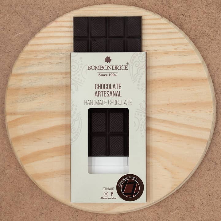 Mørk Chokoladebar 70% for engroshandel hos Bombondrice Chocolates