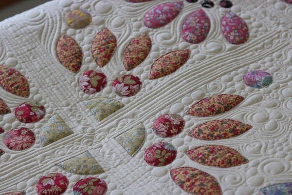 Free Bird Quilting Designs - Wholesale Quilt - 4. Divided Blooms Pattern9