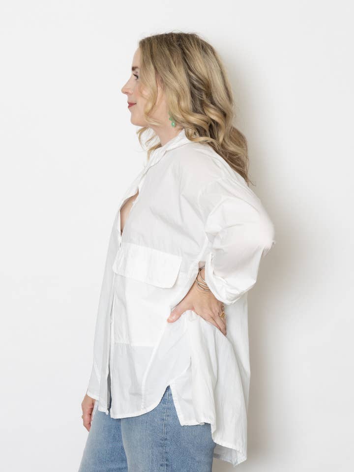 SBJ Austin - Wholesale Blouse - Women's - Violet Top2