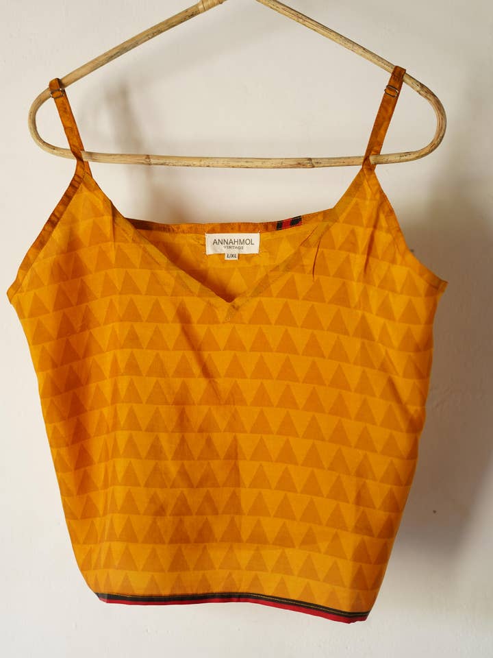 Annahmol - Wholesale Camisole - Women's - Vintage Silk Zero-Waste Cami38