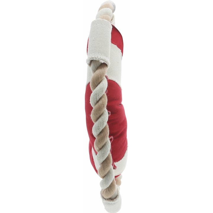 Pavilion - Wholesale Pet Rope Toy - Dog - Best Rescue Ever - 10" Canvas Dog Toy on Rope