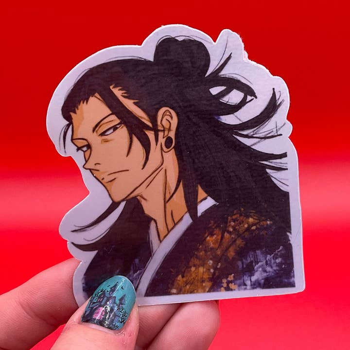 Elegant Potato Anime - Wholesale Sticker - Geto Suguru JJK Sticker - Waterproof Holographic Vinyl