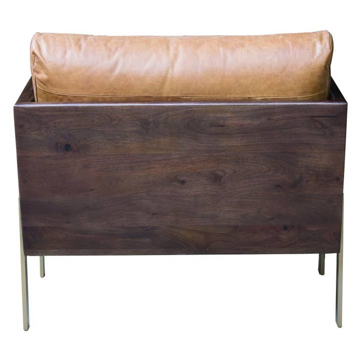 Mango Furniture Inc. - Wholesale Chair - Burano mango wood frame, leather cushions Accent Chair7