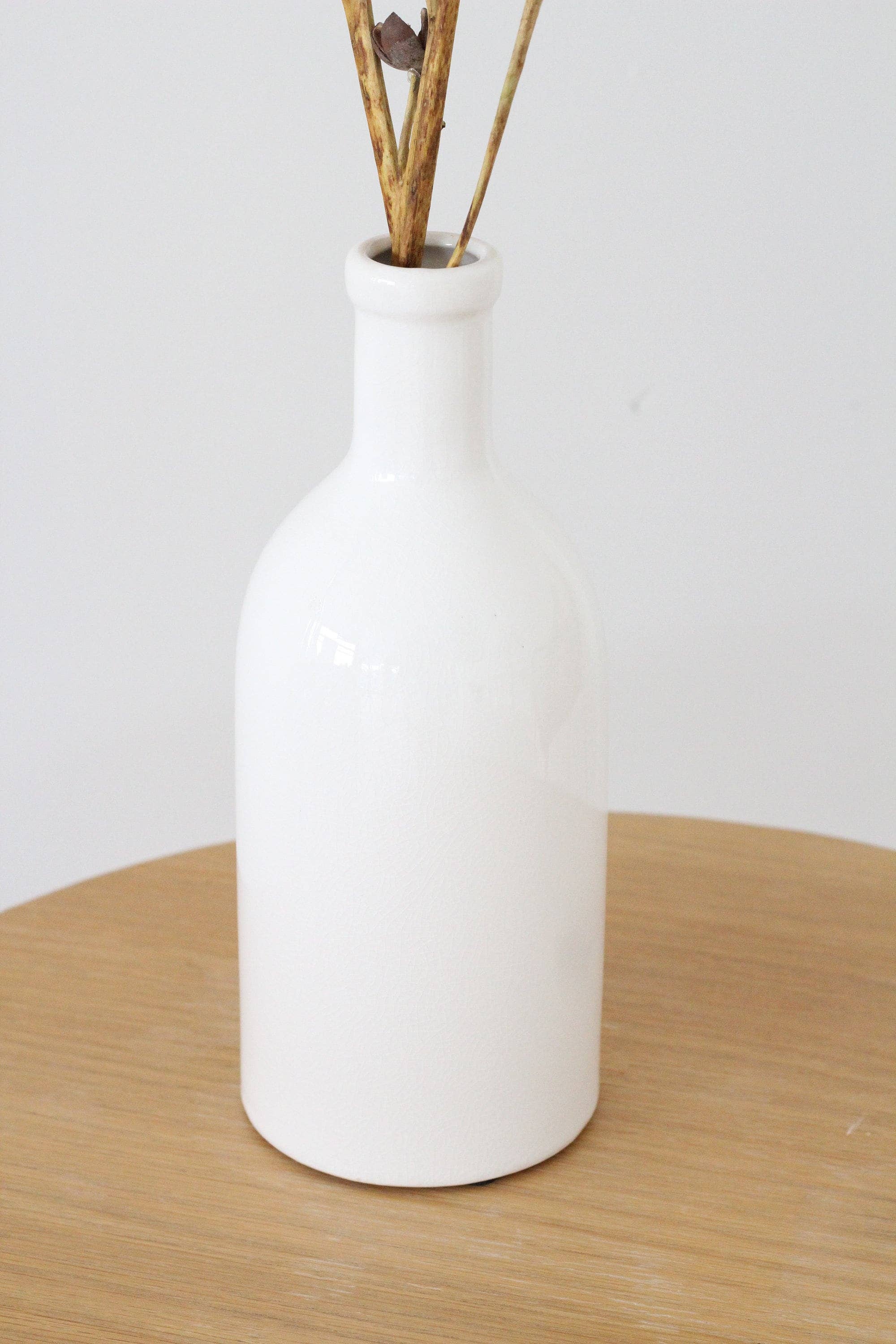 Sprout & About - Wholesale Vase - Farmhouse White Bud Vases for Dried and Fresh Flowers6