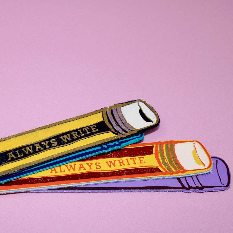 Ark Colour Design - Wholesale Bookmark - Always Write Pencil Bookmark3