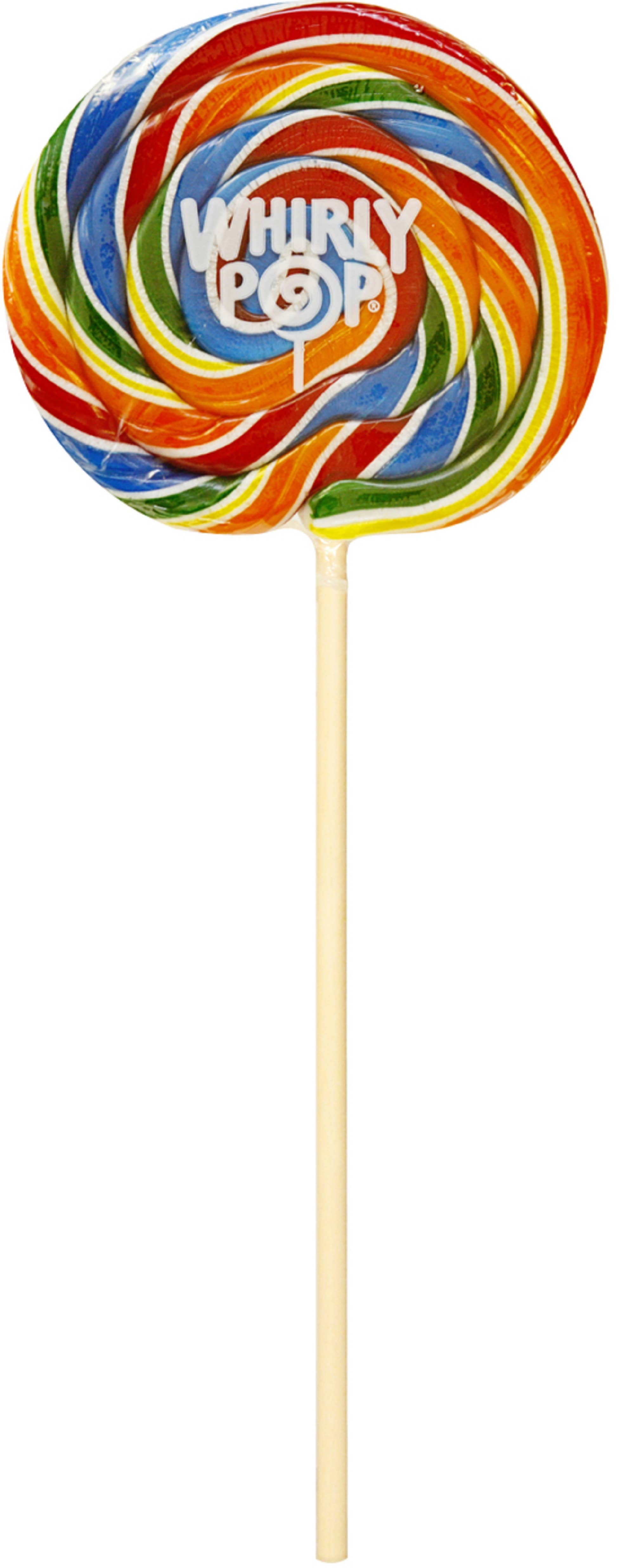 Candy Barn Express - Wholesale Lollipop - Whirly Pop Rainbow 36 / 6 Oz 5.25 Inch Lollipop1