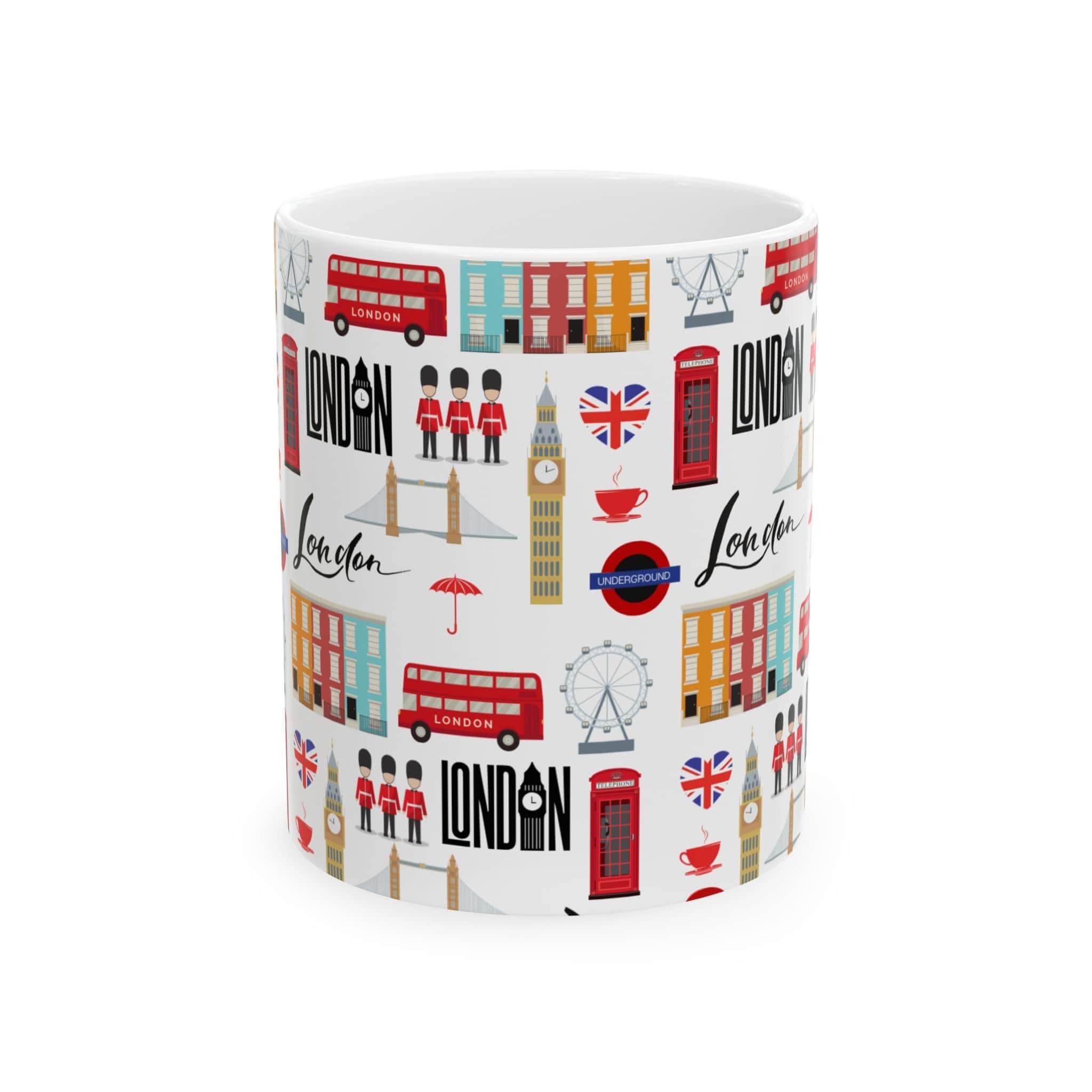 simply blessed shy - Wholesale Coffee Mug - London Pattern Coffee Mug 3