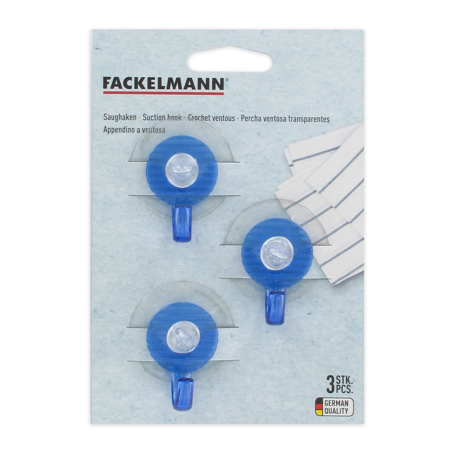 Fackelmann - Wholesale Wall Hook - Fackelmann Tecno Suction Cup Hooks Set of 34