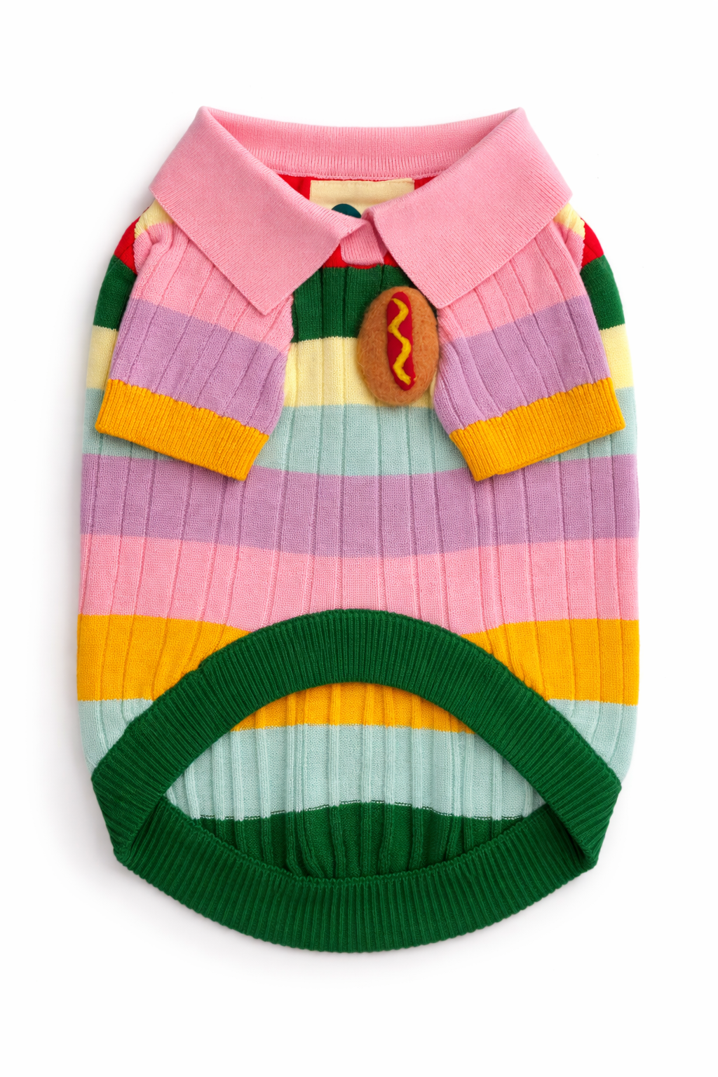 Found My Animal - Wholesale Pet Sweater - Dog - Found My Animal Hotdog Sweater3