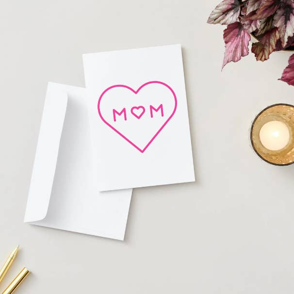 Funny Sports Mom Mother's Day Card, Loudest Mom in Stands (5x7 Inch) for wholesale by Allison Kay Designs Co.