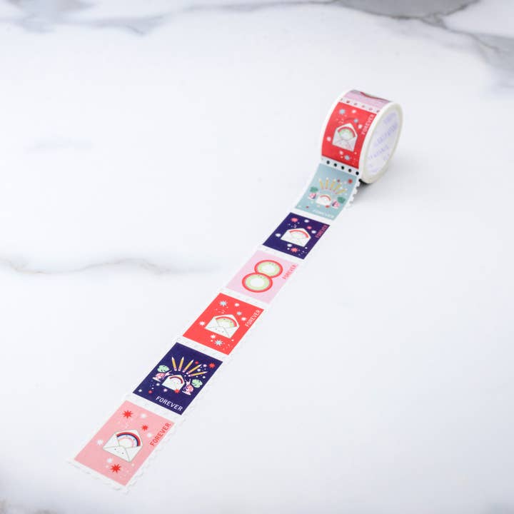 Forever Snail Mail Bonanza STAMPS Washi Tape para venta al por mayor de ILOOTPAPERIE