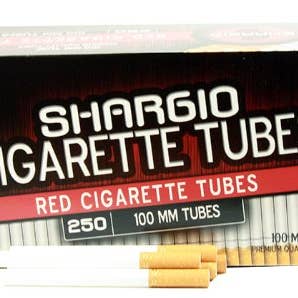 Shargio Tube Red 100 250ct Single Box for wholesale by Shop The King