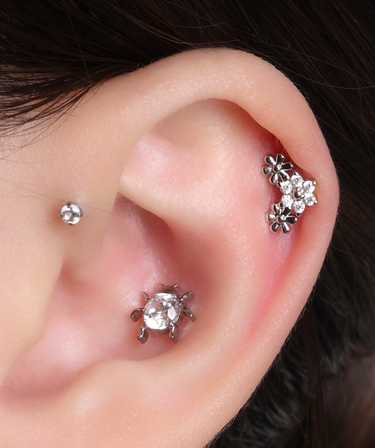 oumo jewelry - Wholesale Stud/Post Earrings - Titanium Ladybug Stud5