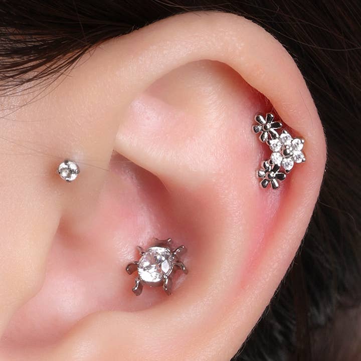 oumo jewelry - Wholesale Stud/Post Earrings - Titanium Ladybug Stud5