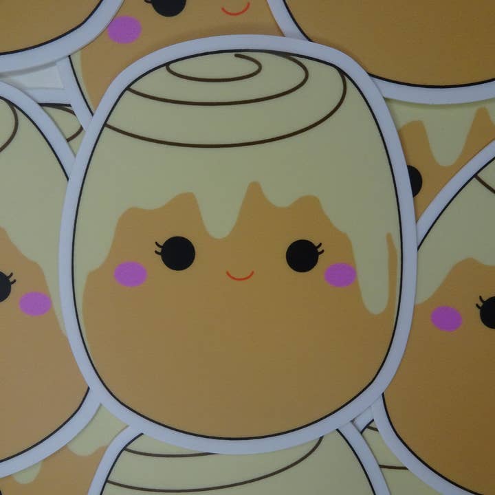 Chanel The Cinnamon Roll Sticker for wholesale by LilAmericanPunk