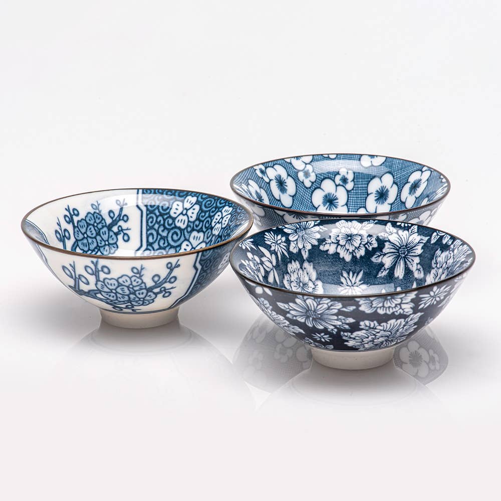 Tea soul - Wholesale Coffee/Tea Cup - Blue Floral Porcelain Cup 50 ml4