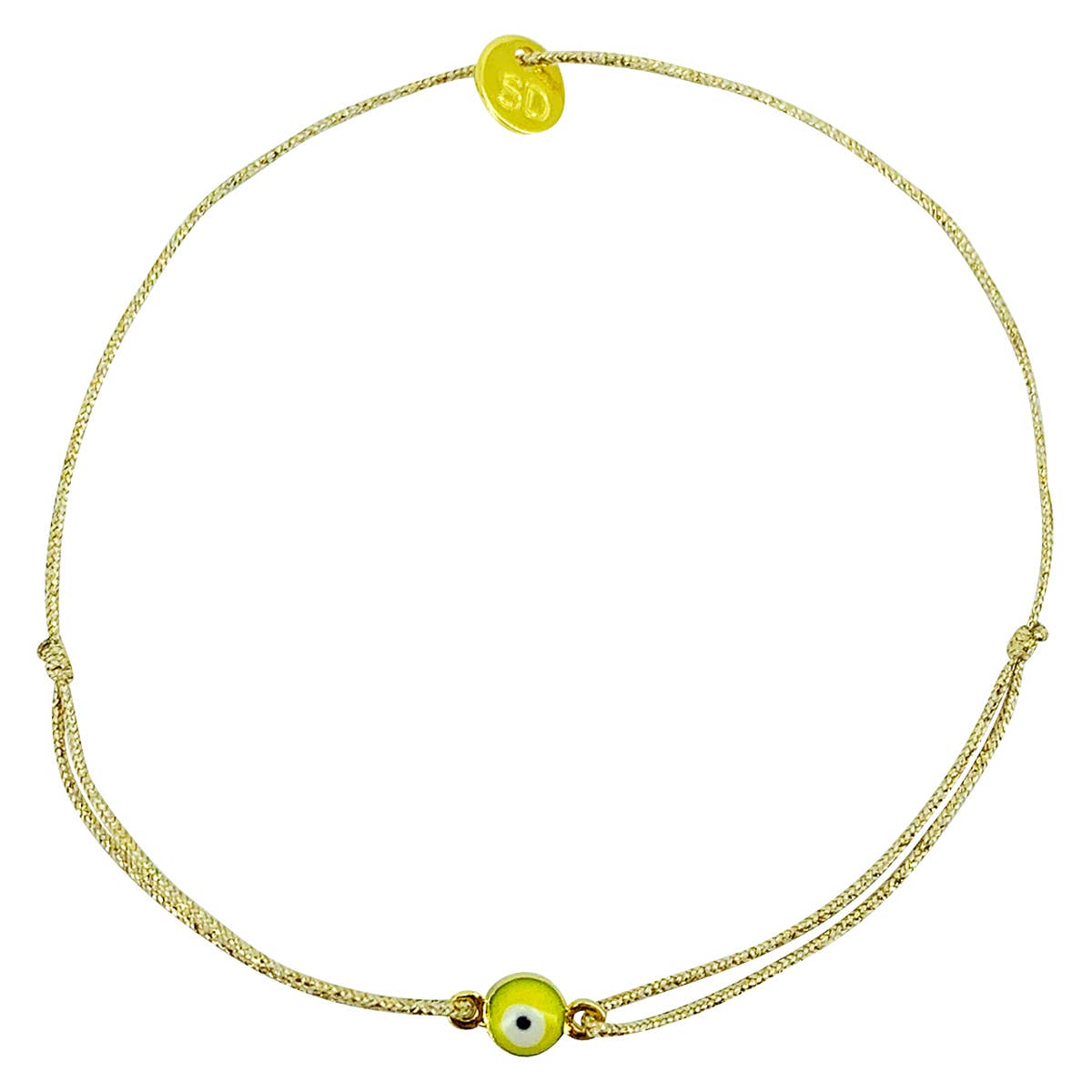 Sophie Deschamps Bijoux - Wholesale Charm/Dangle Bracelet - LEO BRACELET, enamelled eye (BLEO1)0