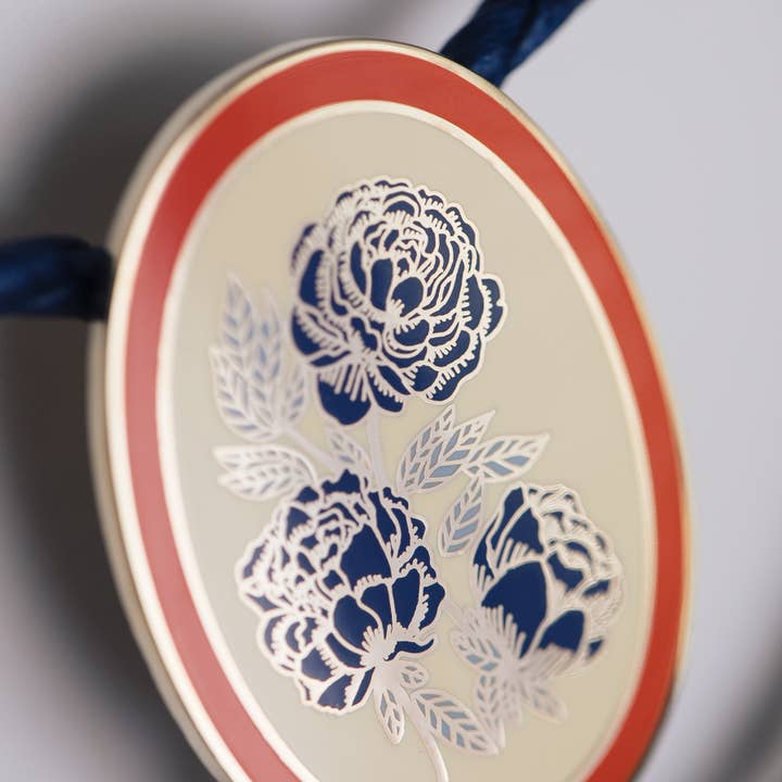 Tiny Deer Studio - Wholesale Woven necklace - Floral Bolo Tie with Crush11