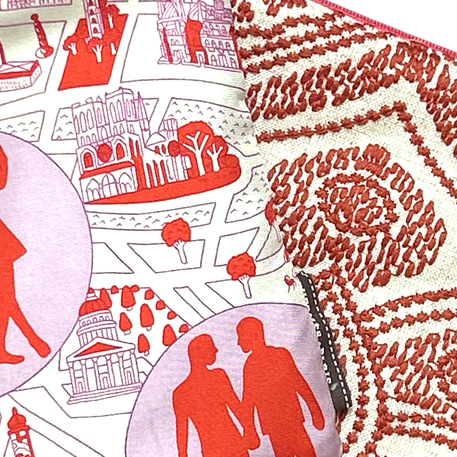 Vintage Luxe Up - Wholesale Pouch - Women's - Nouveaux Amoureux de Paris Vintage Scarf All-Around Bag1