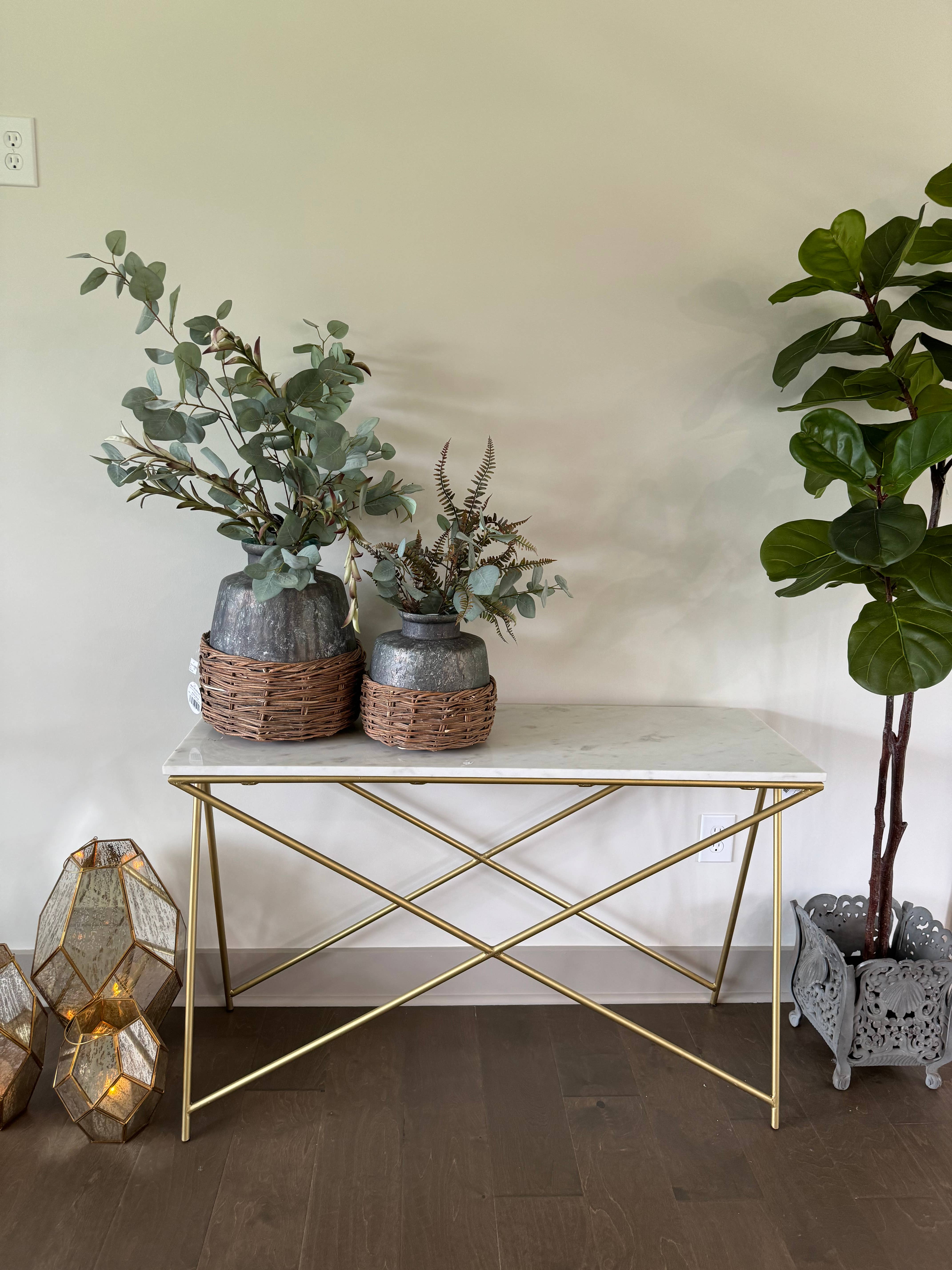 David Christopher's Collection - Wholesale Artificial Plant - Potted Fiddle Leaf Tree 70”3