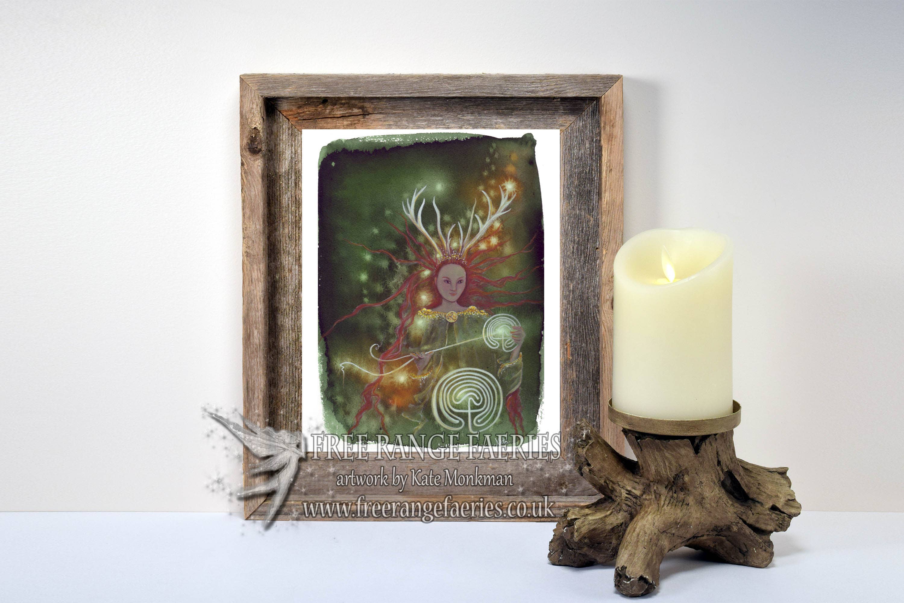 FreeRangeFaeries - Wholesale Art Print - Path Weaver A5 Signed Art Print1