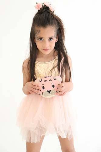 Yuko B - Wholesale Crossbody Bag - Kids - Children's shoulder bag - Léo the Pink Leopard6